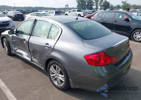 2013 Infiniti G37X из США, поврежденный, VIN JN1CV6AR6DM350426